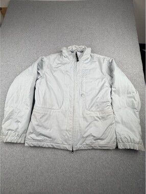 Burton Womens Snowboard Jacket DRYRIDE Toast Shell M Light Blue Quilted